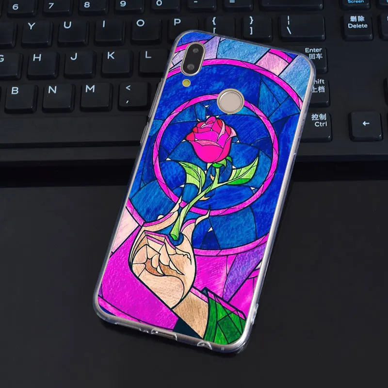 DREAMFOX L564 Beauty And Beast Soft TPU Silicone Case Cover For Huawei Honor 6A 6C 7X 9 10 P20 P30 Lite Pro P Smart 2019 |