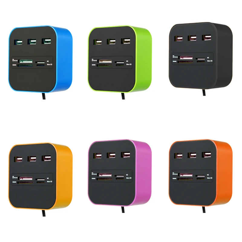 USB кардридер расширитель многофункциональная память OTG Micro SD TF 2 0 kaartlezer lector de