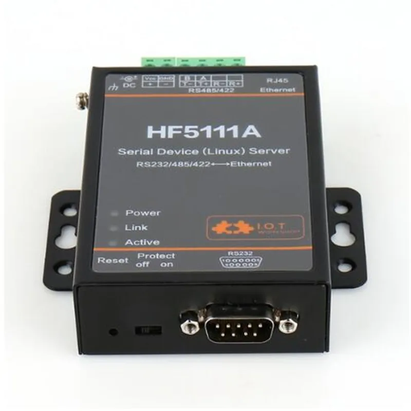 Официальный CE FCC 5111A RJ45 RS232/485/422 для Ethernet Linux последовательный порт серверный