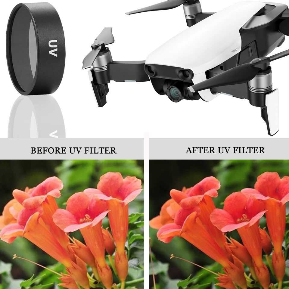 Фильтр камеры CAENBOO для Mavic Air Циркулярный поляризационный фильтр дрона УФ