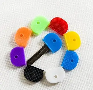 New Fashion Mixed color 8pcs/16pcs Hollow Multi Color Rubber Soft Key Locks Keys Cap Covers Topper Keyring | Украшения и