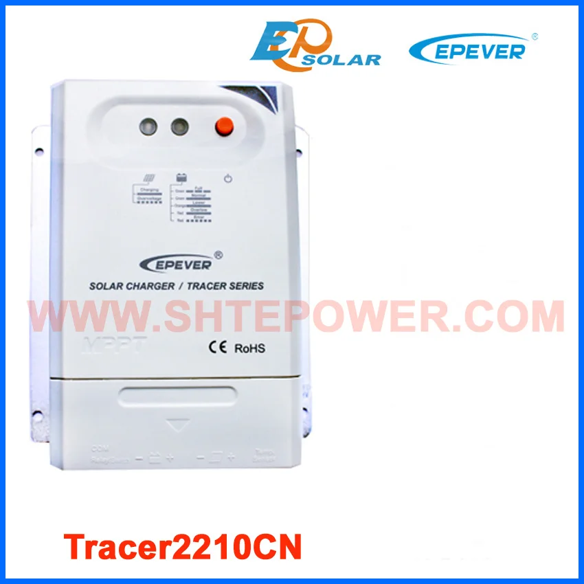 

Новая серия CN продукт MPPT EPSolar EPEVER регулятор солнечной зарядки Tracer2210CN 20A 20amp 12В 24В автоматическая работа