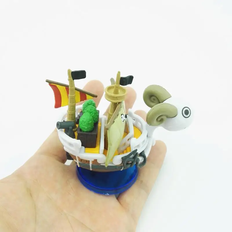 Новый ПВХ японский один кусок мультфильм лодка Аквариум Украшение орнамент