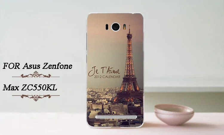 Чехол для Asus Zenfone Max ZC550KL 5 дюйма Высококачественная задняя крышка с милым