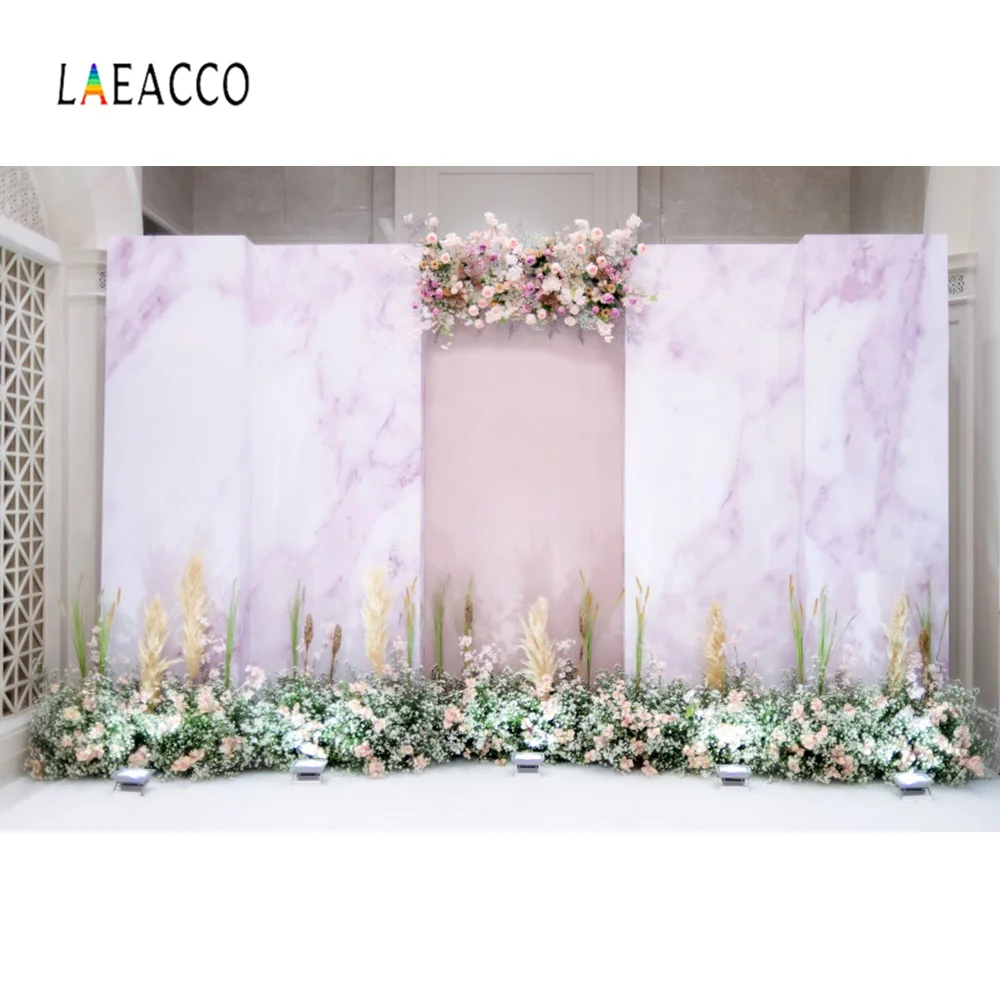 

Laeacco фоны для фотосъемки с изображением свадебных цветов венков занавесок для сцены портретов невесты малышей фоны для фотостудии