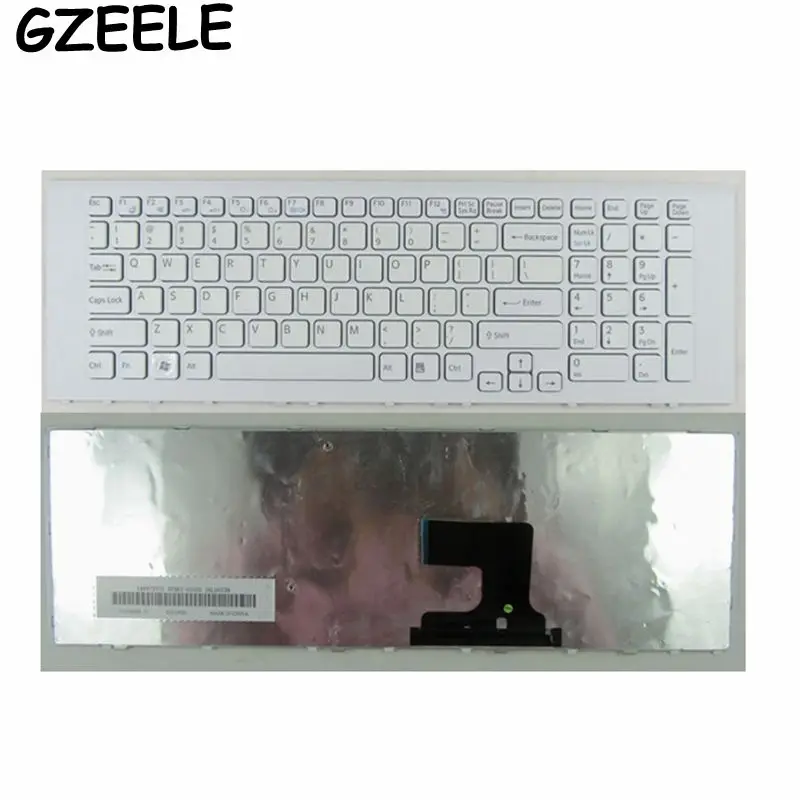 Клавиатура для ноутбука SONY VAIO VPCEJ белая клавиатура с рамкой серия 148972311 VPC EJ 17 3