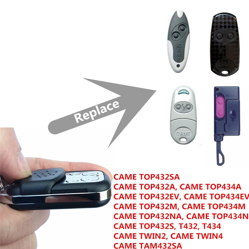 CAME пульт ворота TOP432NA TOP434NA TOP432A TOP434A TOP432SA TWIN2 TAM432SA клон/Дубликатор Универсальный