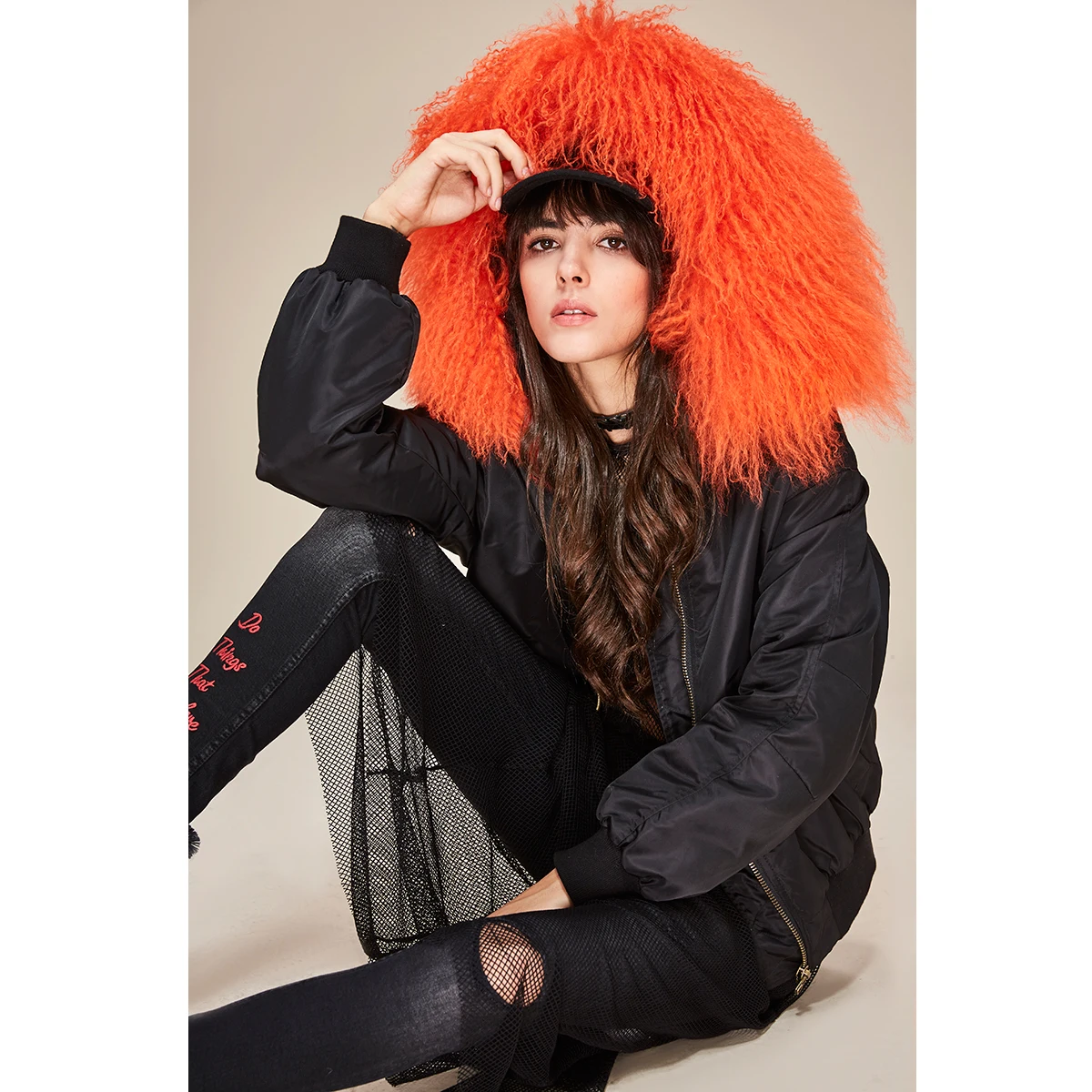 JAZZEVAR 2019 Новая зимняя куртка модная уличная женская куртка-бомбер с капюшоном