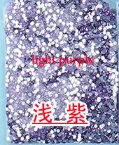 09 Light Purple 20000 шт./пакет плоские стразы 2 мм акриловые круглые украшение для ногтей, со стразами 12 Цвета Нейл-арт Декор камни 3D головистой формы, с декоративной отделкой бисером, украшение - Цвет: 09 Light Purple