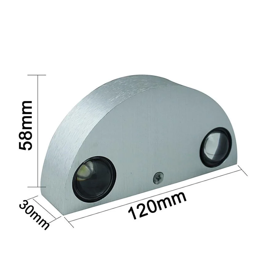 Алюминий Бра светодиодные Настенные светильники скандинавские рядом настенный