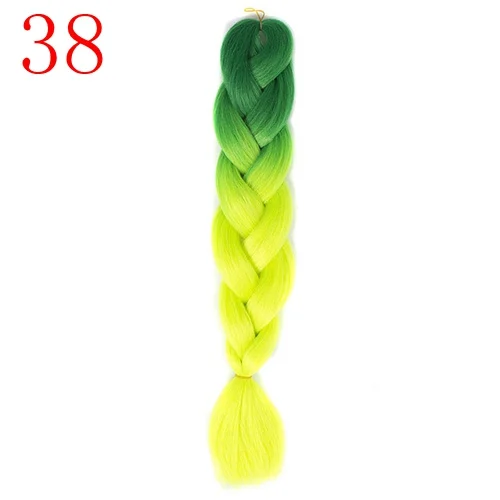 P8/613 MERISIHAIR, 24 дюйма, Омбре, розовый, блонд, красный, синий, плетеные волосы, синтетические, вязанные волосы для наращивания, огромные косички, прически - Цвет: P8/613