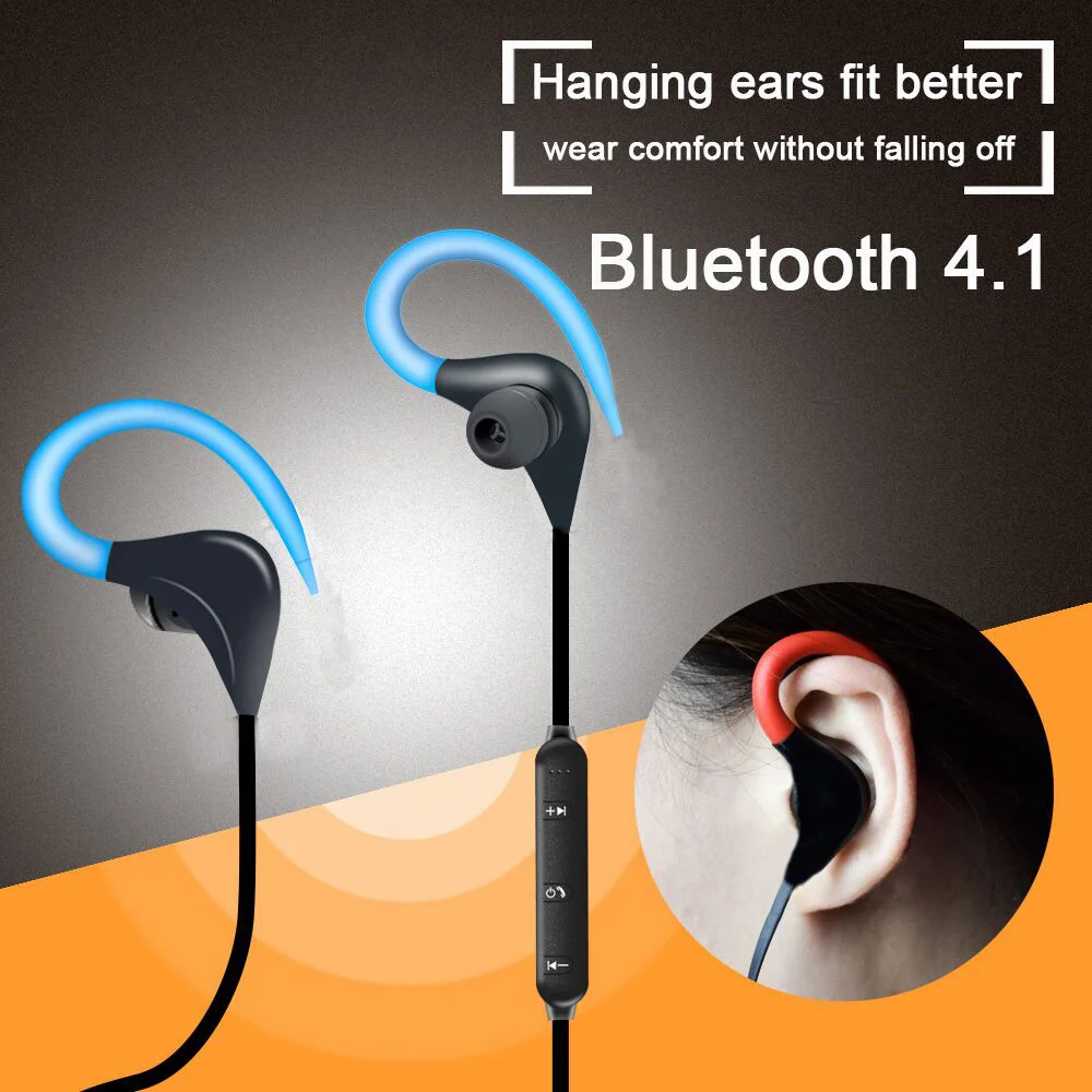 Новые спортивные Bluetooth наушники Беспроводные Мини гарнитура с микрофоном