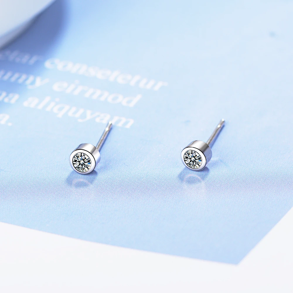 Todorova серьги-гвоздики с блестящим кристаллом листья и ветки прозрачные CZ женские