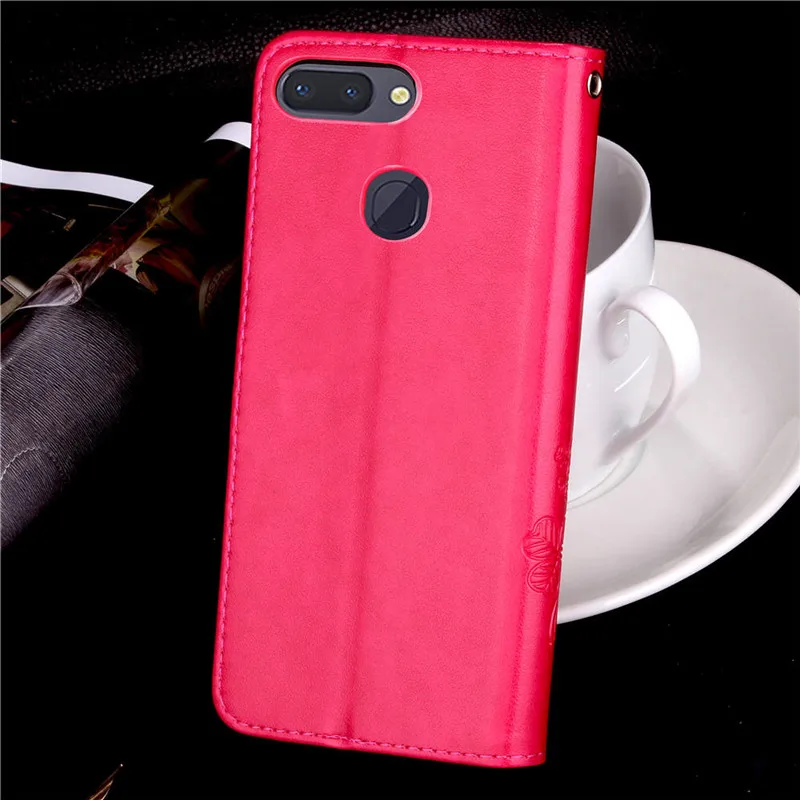 Чехол HATOLY для OPPO R15 Флип из искусственной кожи и ТПУ чехол телефона Fundas слот карт 6