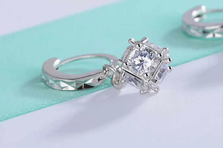 Almei 15% скидка серьги для женщин висячие с камнями подарки CZ камень длинные женские