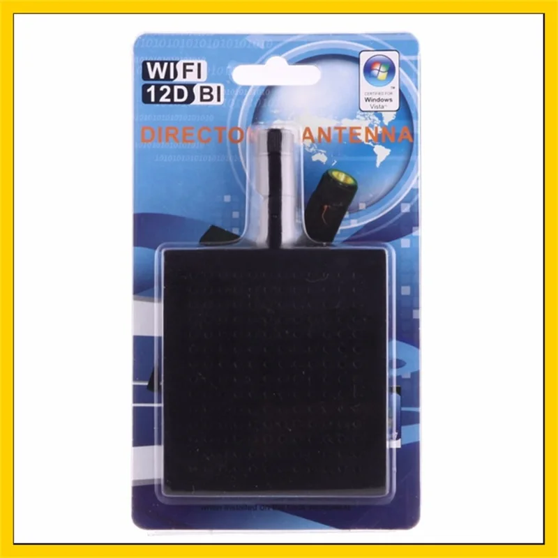 Внешняя антенна 12 дБи 2 4 ГГц WLAN WiFi панельная 2400-2500 МГц RP-SMA Штекерный разъем для