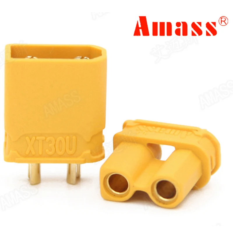 

20pcs Amass XT30U Male Female Bullet Connector Plug the Upgrade XT30 For RC FPV Lipo Battery RC Quadcopter (10Pair)