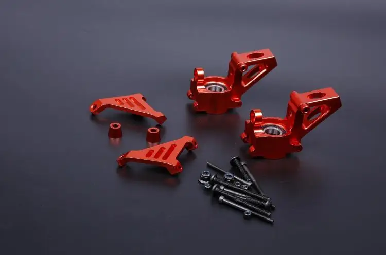 1/5 Baja CNC Alloy front hub carrier Set Front Knuckle arm bearing set - scale HPI KM RV baja 5b 5t 85115 | Игрушки и хобби