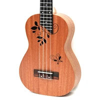 23 concert all mahogany butterfly 4 strings ukulele hawaii mini small guita ukelele travel acoustic guitar uke concert
