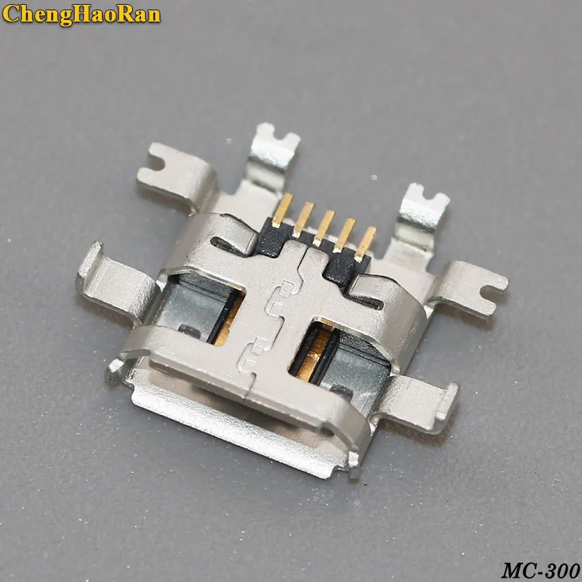ChengHaoRan 10 шт. Micro USB 5pin B Тип Женский Разъем для Мобильный телефон разъем 5-контактный