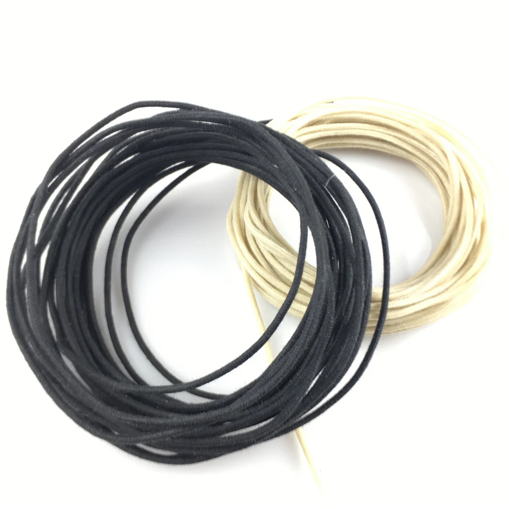 

Vintage Cloth Braided Push Back Wire For Electric Guitar Bass ( #8419 ) MADE IN USA