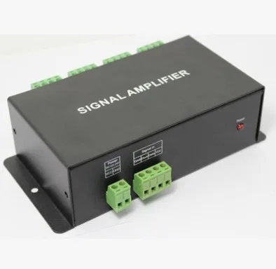 Усилитель мощности для светодиодных сигналов RGB 12 В 24 постоянного тока 8 дюймов
