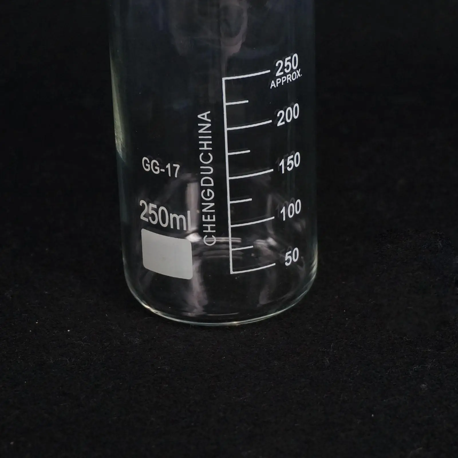 250 мл высокая форма Beaker химический лабораторный GG-17 боросиликатное стекло
