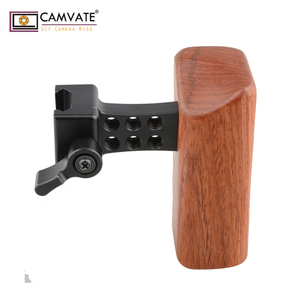 CAMVATE DSLR деревянная ручка рукоятка (правая рука) C1536 аксессуары для