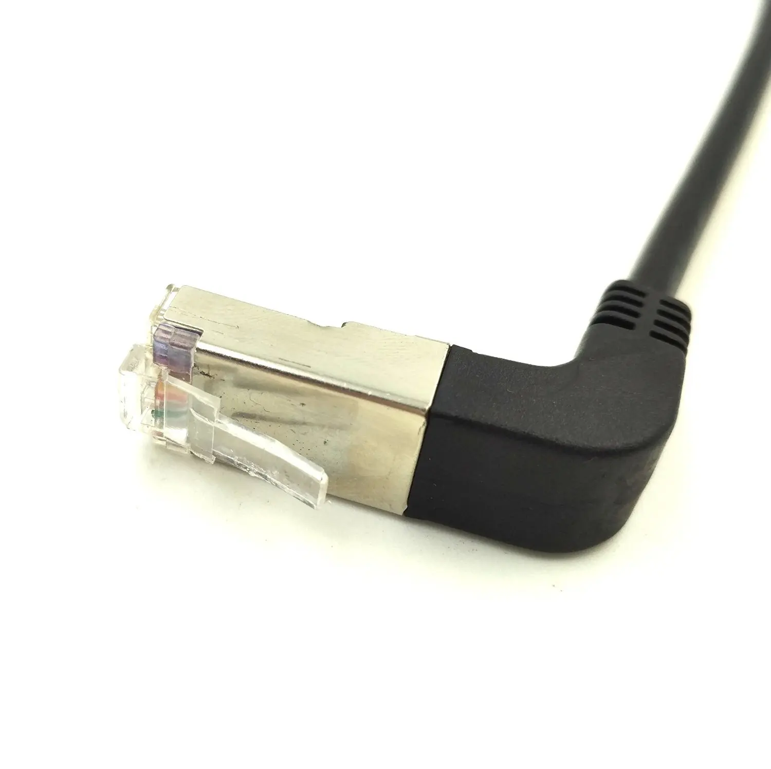 3m RJ45 вверх штекер-вверх штекер 90 градусов Cat 5 Ethernet-кабель (UpUp штекер) | Компьютеры и