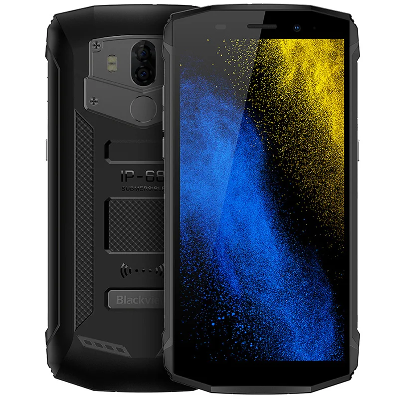 Blackview BV5800 смартфон 5 &quotIP68 HD + полный Экран MT6739 4 ядра 5580 mAh Батарея V/2A Quick Charge 2 GB 16 Гб
