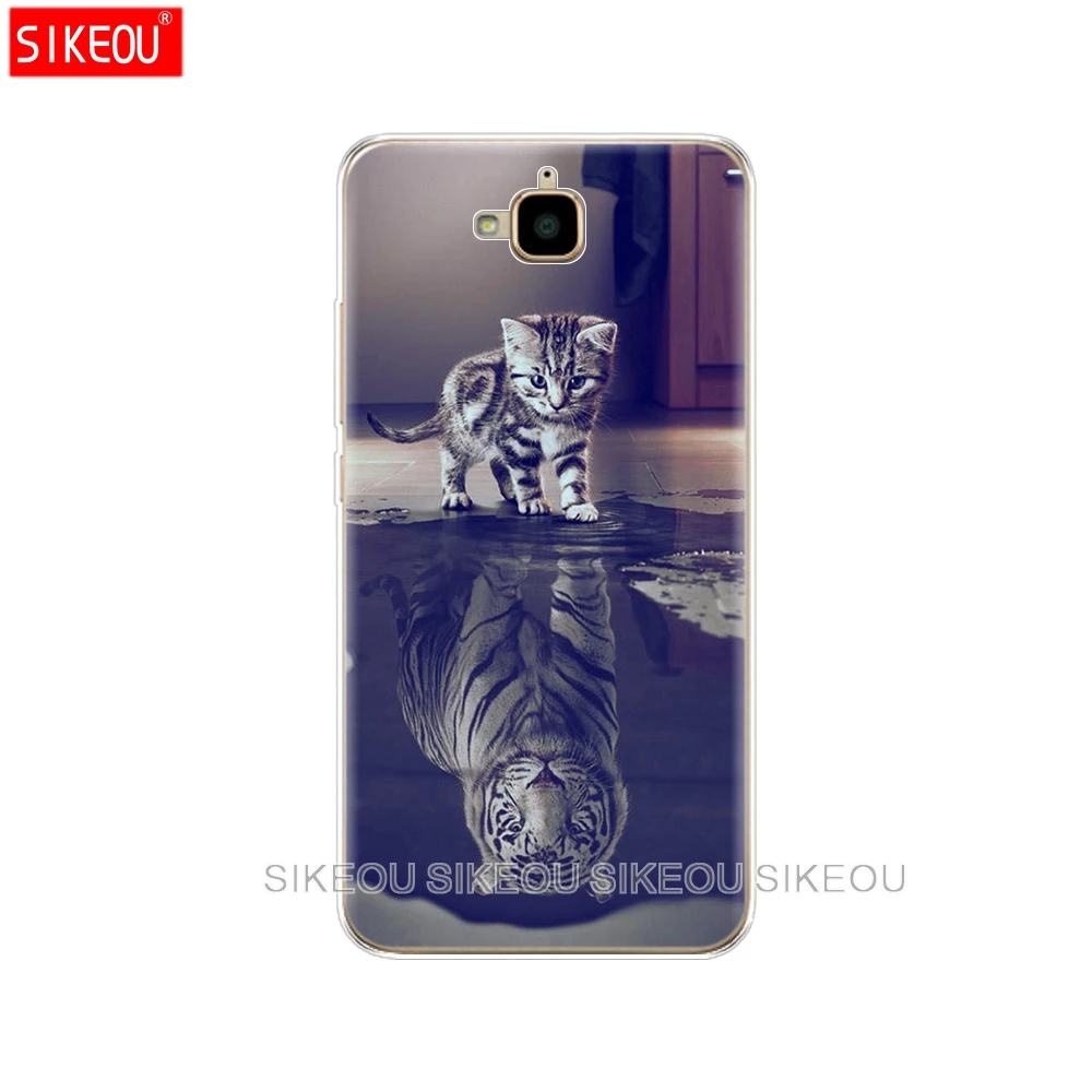 61049 Силиконовый чехол для huawei Honor 4C Pro, мягкая задняя крышка из ТПУ для huawei Y6 Pro, чехол TIT-L01 TIT-TL00, защитные чехлы - Цвет: 61049