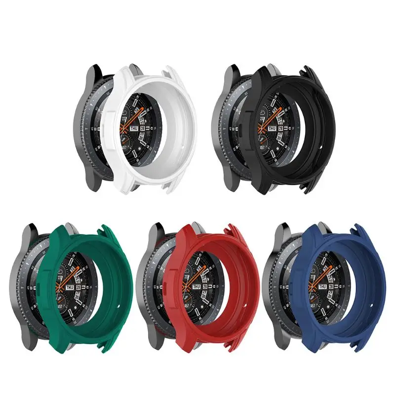 Силиконовый мягкий защитный чехол для Samsung Galaxy Watch 46 мм Gear S3 Frontier Jy17 19 Прямая