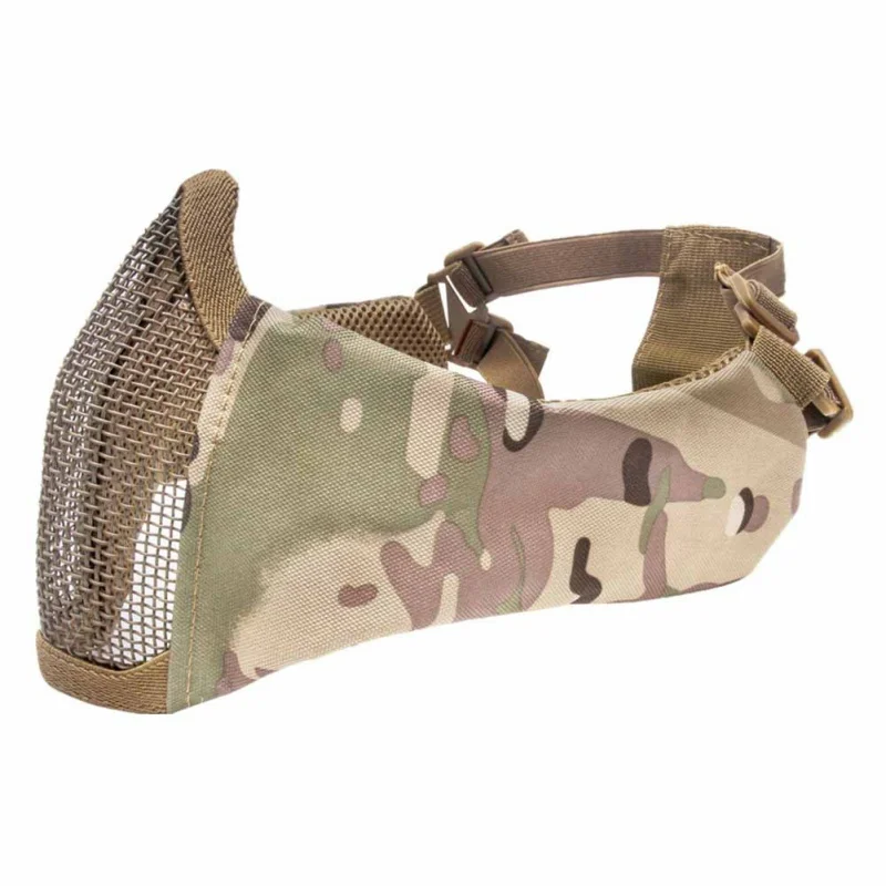 CP Маска для страйкбола на халге Нижняя маска из металла и стали CS Вечерние Маски для Хэллоуина на половину лица Сетчатая Маска для охоты и велоспорта тактическая маска - Цвет: CP