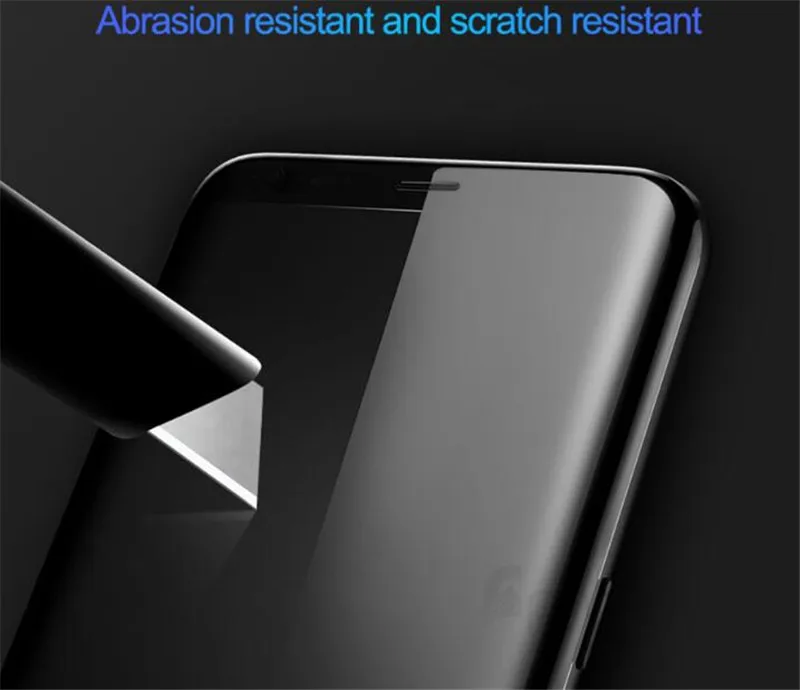 30 шт./лот 3D изогнутое полное покрытие закаленное стекло для Samsung Galaxy S8 Plus Защита