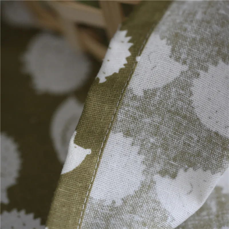 

Innermor 100% Cotton Cute Tablecloth Printed Cartoon Hedgehog kid's Table cover For table Home bedroom kitchen Decoration