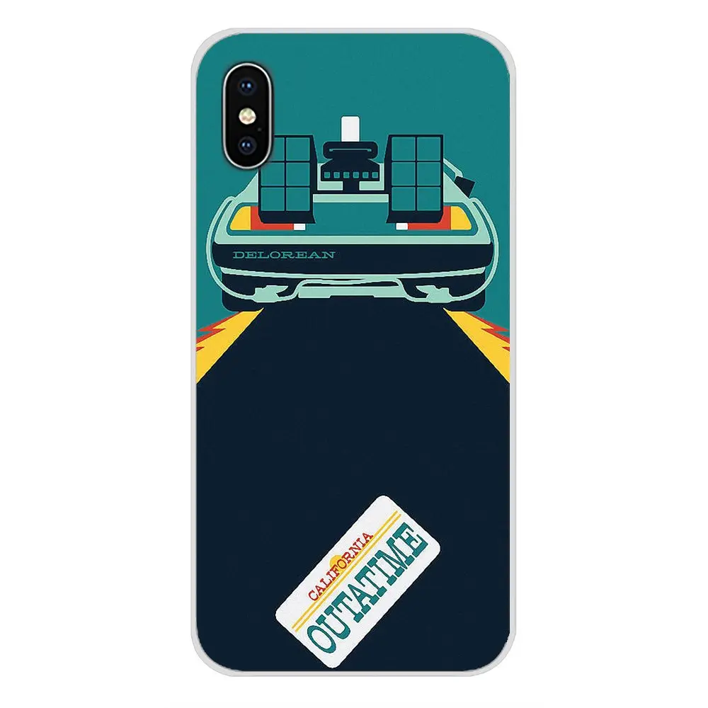 Для Oneplus 3t 5T 6T Nokia для детей возрастом 2 3 5 6 8 9 230 3310 1 7 Plus 2017 2018 Back to the Future DeLorean Time Machine