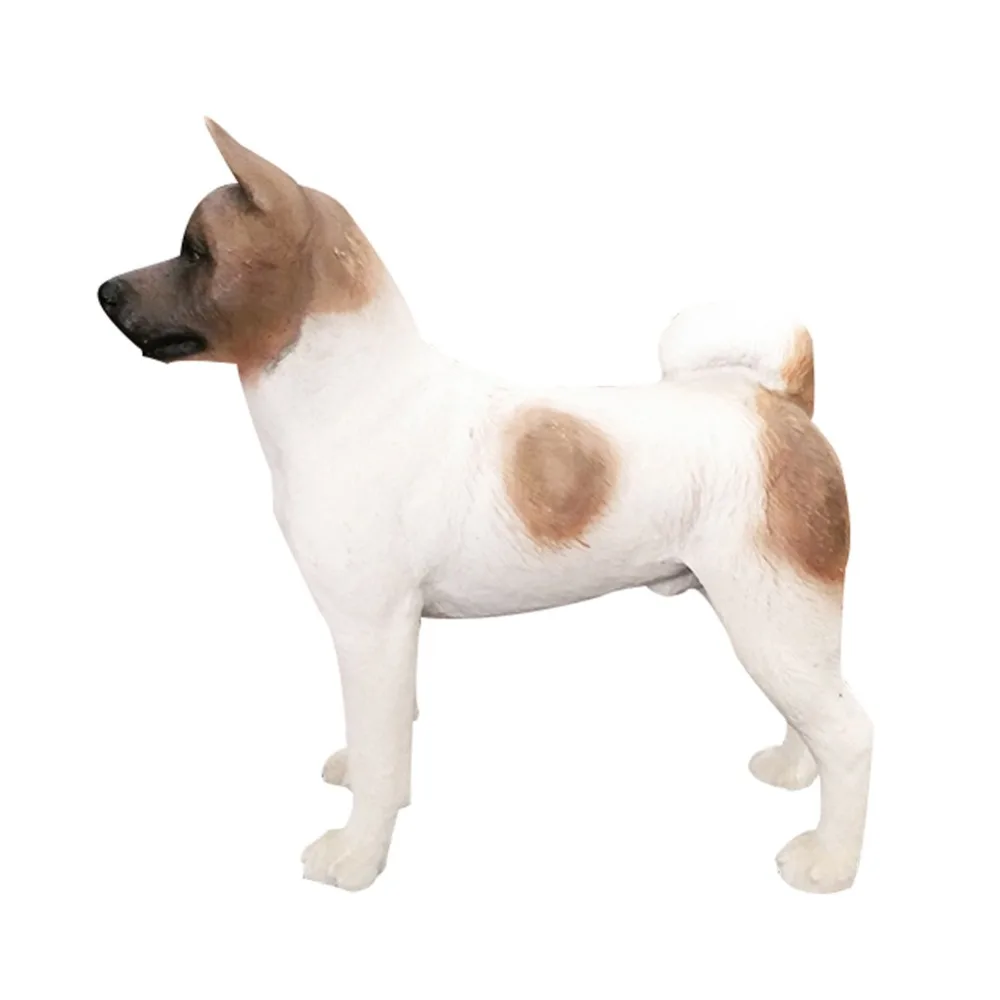 Японская Акита Смола ремесла собака фигурка для домашнего украшения | Дом и сад