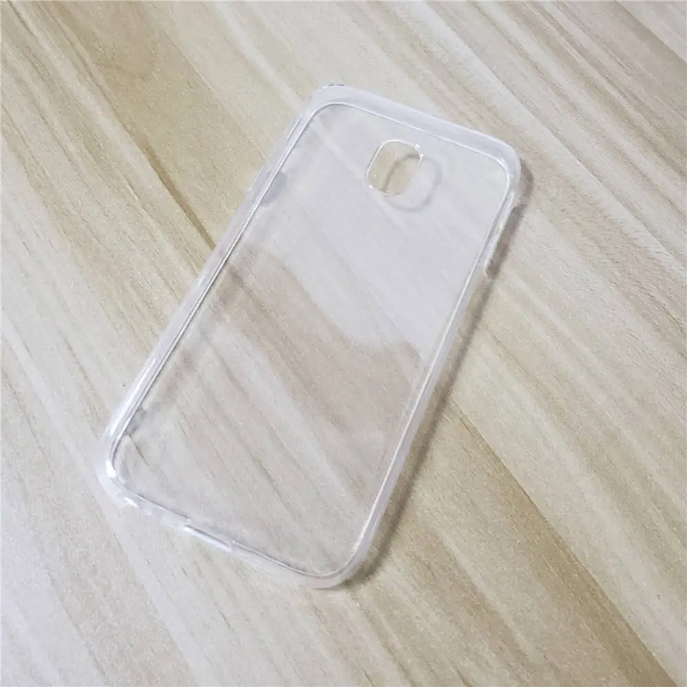 Чехол для samsung Galaxy J3 чехол силиконовый чехол для samsung Galaxy J3 чехол Funda для samsung J3 j330F hoesje сумка - Цвет: Clear TPU
