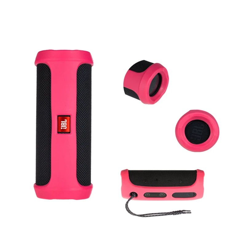 Новейший 2 в 1 EVA чехол для хранения на молнии и силиконовый JBL Flip 4 flip4 Bluetooth динамик