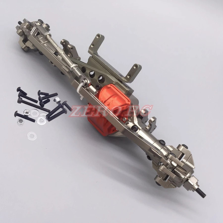 1/10 весы RC оси грузовиков осевой Рейф CNC алюминиевый Собранный передняя ось