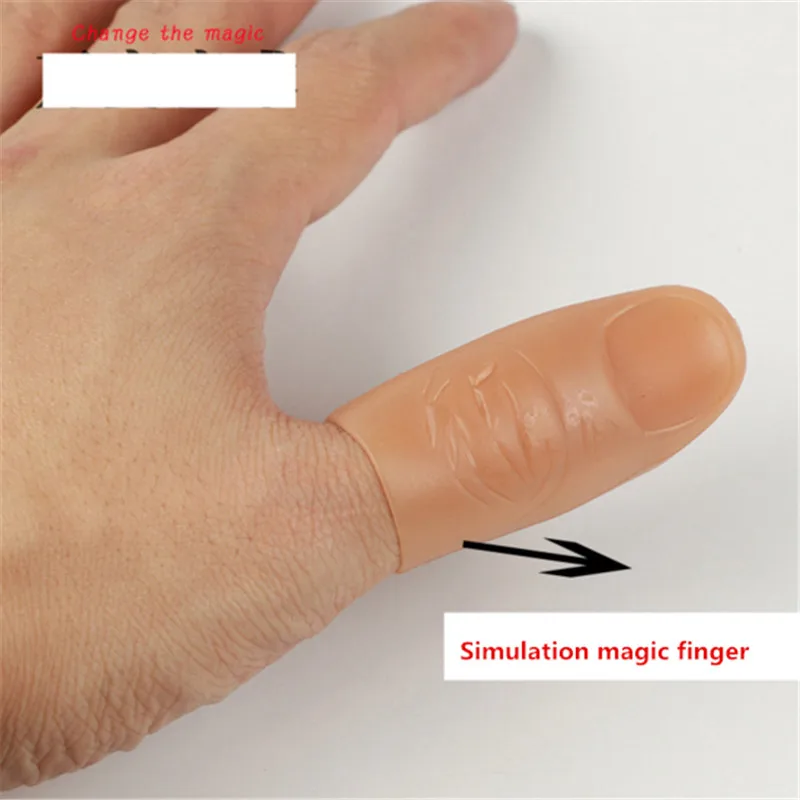 Привет смешно 5 шт. забавный новинка пальцы magic моделирование thumb реквизит дети