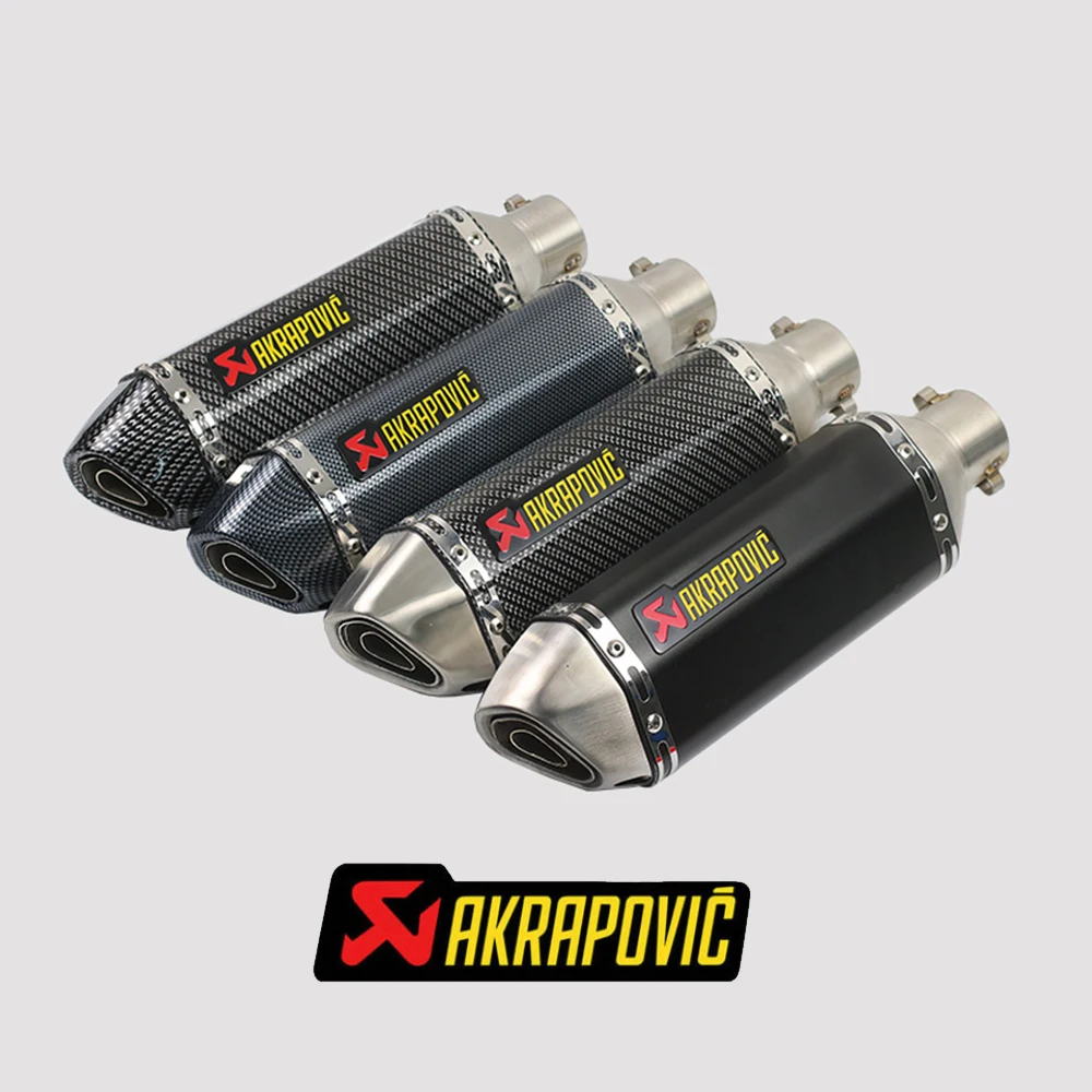 Akrapovic глушитель для мотоцикла Мото выхлопные Чехлы для Кафе racer kymco ak550 z1000sx yamaha fz1 s1000rr yamaha fz6
