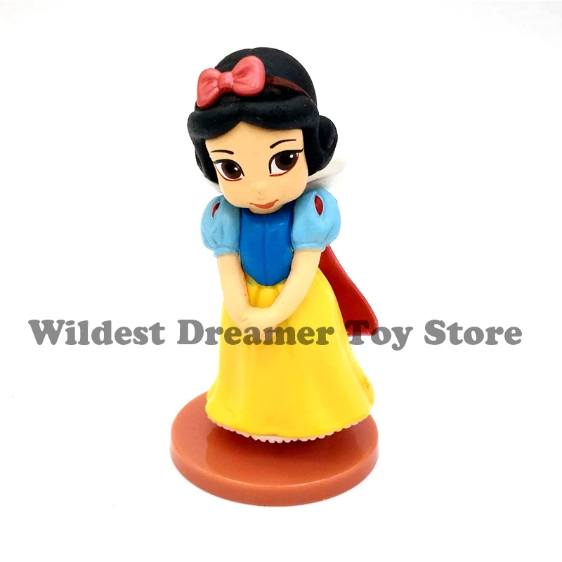 Disney 20 шт./компл. принцесса фигурки игрушки Рапунцель, Белоснежка Золушки Белоснежки Фея Рапунцель украшением в виде мягкой игрушки кролика Детский подарок