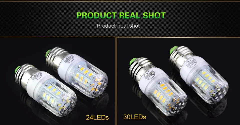 Новое поступление SMD5730 E27 24 30 42 64 80 89 светодиодный s лампа мощность CFL 20-35 Вт 220 в 230 В светодиодные лампы для дома освещение с CE ROHS