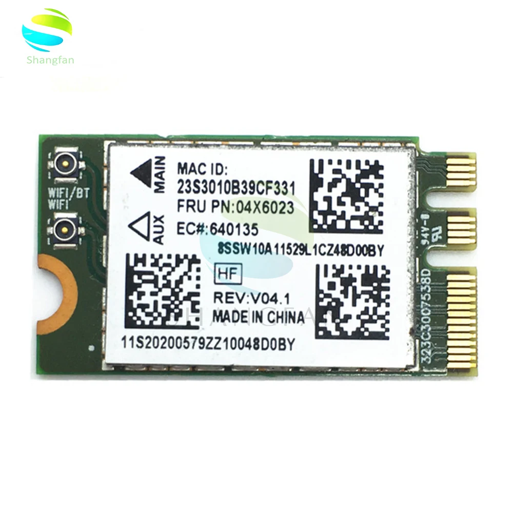 Atheros QCNFA335 NFA345 NGFF 300 Мбит/с 2 4G беспроводная карта для Lenovo B50 30 45 70 80 FRU 04X6023|Сетевые