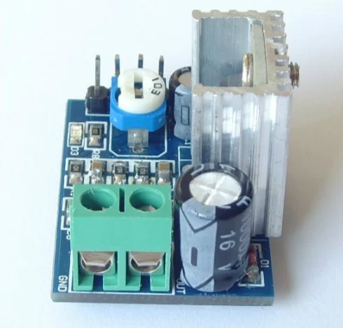 50 шт./лот DIY Kit запчасти 6-12 в один источник питания аудио усилитель плата модуль