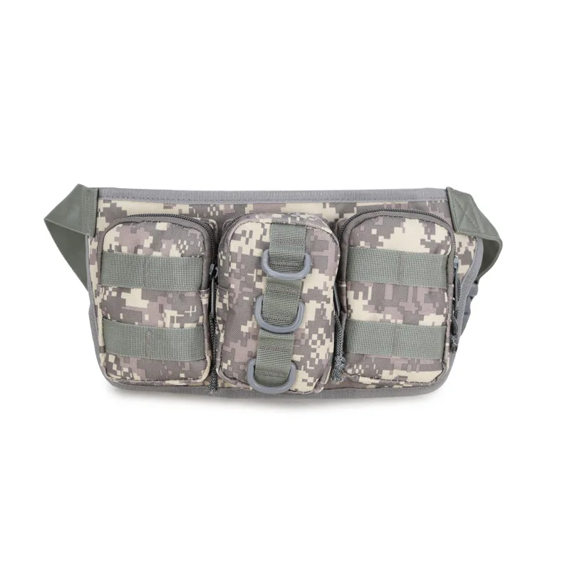 Наружная тактика Molle 3 кармана тройной пакет на талии крючки для сумок держатель для воды чайник для бега кемпинга туризма охоты езды на велосипеде военные - Цвет: 5C