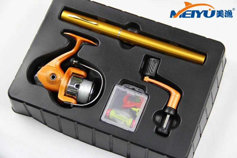 

EMMROD EMMROD1M Carbon Pen Fishing Rod Mini Portable Sea Rod Gift Free Shipping
