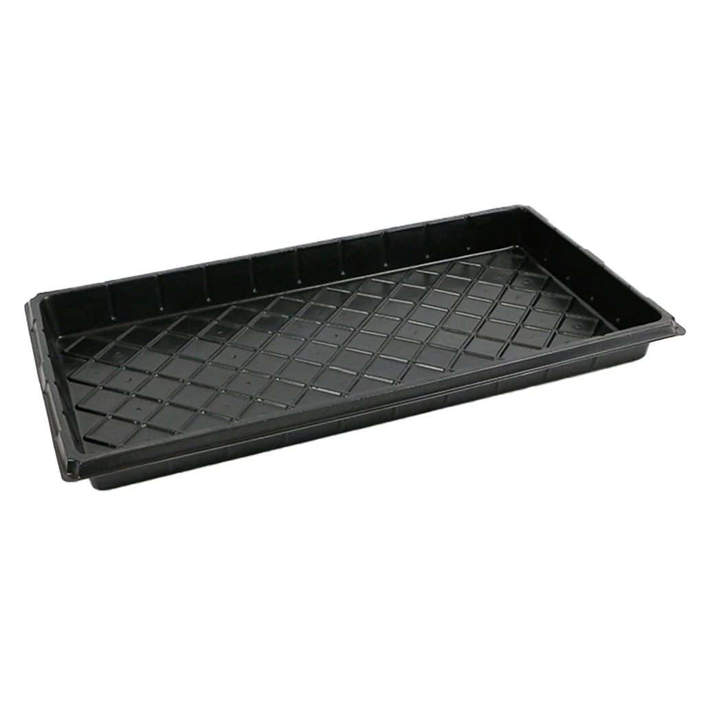 Flat plate No hole Высокое качество рассады овощей суккулент ростки плоская пластина не пористый лес утолщение посадки поднос - Цвет: Flat plate No hole
