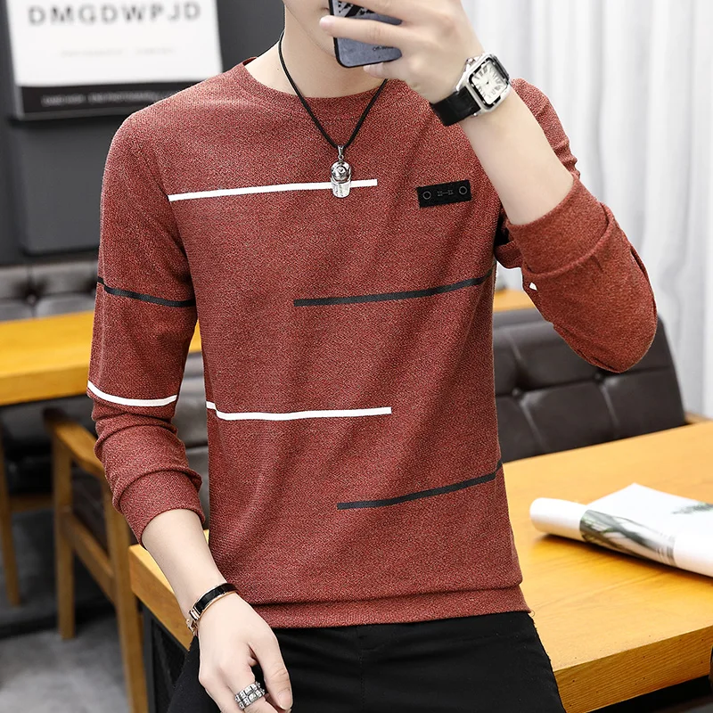 

Cheap wholesale 2019 new Autumn Winter Hot selling men's fashion netred casual nice Tops MW335